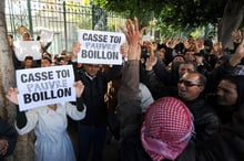 Tunisie: des manifestants réclament le départ du nouvel ambassadeur de France © AFP