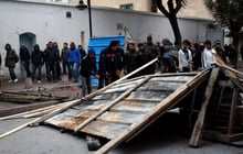 Nouvelles scènes de violences à Tunis © AFP
