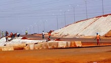 L’emprunt lancé par Dakar permettra notamment de financer la construction d’infrastructures routiè © Jules Domingo/Apa