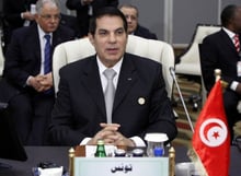 Ben Ali, de maître tout puissant de la Tunisie à simple justiciable © AFP