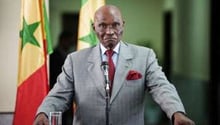 Le président sénégalais, Abdoulaye Wade. © AFP