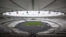 Le stade olympique de Londres, en mars 2011. © AFP