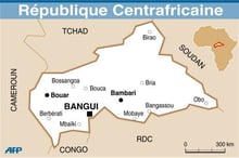 Centrafrique: libération de deux journalistes en prison depuis un mois © AFP