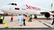 La flotte du transporteur s’enrichira ce mois-ci d’un troisième Airbus A320. © Seyllou Diallo/AFP