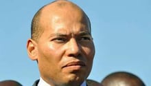 Le fils du président sénégalais et « super-ministre » Karim Wade. © AFP