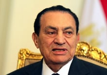 Egypte: Hosni Moubarak perd parfois connaissance © AFP