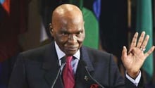 Le président sénégalais Abdoulaye Wade, le 14 septembre 2011 à Paris. © AFP