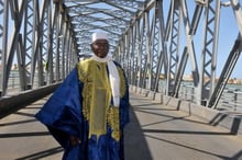 Sénégal: le président Wade célèbre la rénovation du pont Faidherbe © AFP