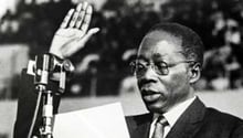 Léopold Sédar Senghor, premier président du Sénégal après l’indépendance. © AFP