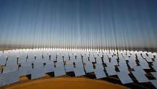 L’ébergie solaire, un solution pour les pays ne disposant pas d’hydrocarbures. © Reuters
