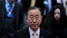 Le secrétaire général de l’ONU, Ban Ki-moon, le 27 janvier 2012 à Davos. © AFP