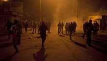 Manifestation dans les rues de Dakar, vendredi 27 janvier. © Reuters