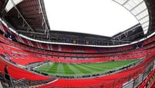 Le stade de Wembley, où se dérouleront les finales du tournoi olympique. © AFP