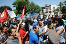 Tunisie: manifestation contre l’indemnisation des prisonniers politiques © AFP