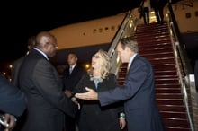 Sénégal: Hillary Clinton rencontre le président Sall pour saluer son élection © AFP