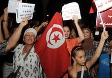 Mobilisation à Tunis pour les femmes et contre les islamistes au pouvoir © AFP