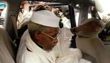 L’ex-dictateur tchadien Hissène Habré, en novembre 2005. © AFP