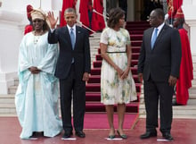 Obama à Dakar pour saluer la démocratie © AFP