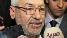 Le leader du parti islamiste Ennahda, Rached Ghannouchi, le 4 novembre 2013 à Tunis. © AFP