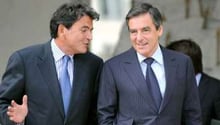 François Fillon (dr.) et Pierre Lellouche. © AFP