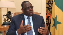 Macky Sall lors d’une interview au Palais de la République à Dakar, le 28 juin 2013. © AFP