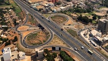 Eiffage a construit l’autoroute à péage Dakar-Diamniadio au Sénégal. DR