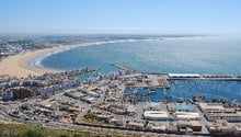 Vue de la marina d’Agadir. © Achraf Amine/Flickr