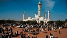 Touba est considérée comme la propriété privée du khalife général. © HENRI TABARANT / AFP