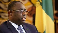 Macky Sall au palais présidentiel à Dakar, en juin 2013. © Reuters