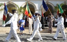 Hommage à Dakar aux soldats sénégalais morts pendant la guerre 14-18 © AFP