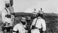 Des tirailleurs sénégalais, en 1939. © AFP