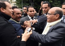 Tunisie: le parti d’Essebsi accuse Marzouki de menacer « la paix sociale » © AFP
