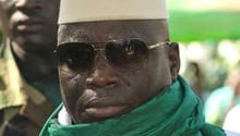 Le président Yahya Jammeh. © AFP