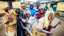 Les Ballets africains de Guinée à Conakry. © Sylvain Cherkaoui/J.A.