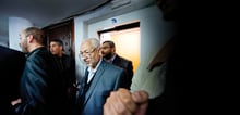 Rached Ghannouchi, président du mouvement, lors d’une conférence de presse, le 26 mars 2012, à Tunis. © NICOLAS FAUQUÉ/WWW.IMAGESDETUNISIE.COM