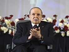 Abdelaziz Bouteflika, le président algérien. © Sidali Djarboub/AP/SIPA