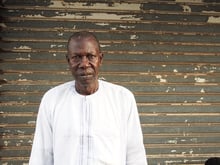 Abdourahamane Gueye a passé huit mois dans les geôles d »Hissène Habrè. © Rémi Carayol, pour J. A.