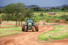 Ferme agro-industrielle en République démocratique du Congo © Gwenn Dubourthoumieu pour J.A.