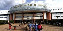 Le Palais de justice de Dakar. © AFP