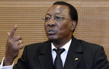 Idriss Déby Itno, le président tchadien. © AFP