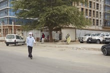 Une rue de Nouakchott en 2014. © Bruno Lévy pour J.A.