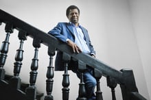 L’écrivain Dany Laferrière. © Vincent Fournier pour J.A.