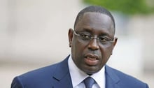 Le président sénégalais Macky Sall, devant le Palais de l’Elysée, à Paris, le 6 juillet 2012. (illustration) © Remy de la Mauviniere/AP/ SIPA