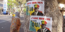 À Dakar, le jour du référendum constitutionnel, le 20 mars 2016. © Carley Petesch / AP / SIPA