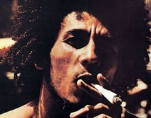 Cover de l’album Catch A Fire de Bob Marley. © Island Records