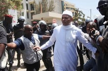 Karim Wade, fils de l’ancien président sénégalais Abdoulaye Wade. © STR/AP/SIPA