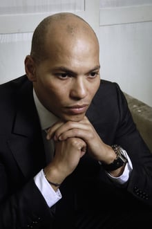 Karim Wade, fils de l’ex-président sénégalais, à Paris le 16 janvier 2008. © Vincent Fournier/JA