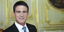 Manuel Valls, le 14 septembre, à Matignon, à Paris. © Vincent Fournier/J.A.