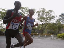 Luke Kibet, vainqueur du marathon d’Osaka, au Japon, en 2007 (photo d’illustration). © Itsuo Inouye/AP/SIPA