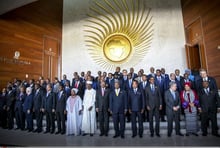 Photo de famille lors du sommet de l’Union africaine, à Addis-Abeba, le 30 janvier 2017. © Mulugeta Ayene/AP/SIPA